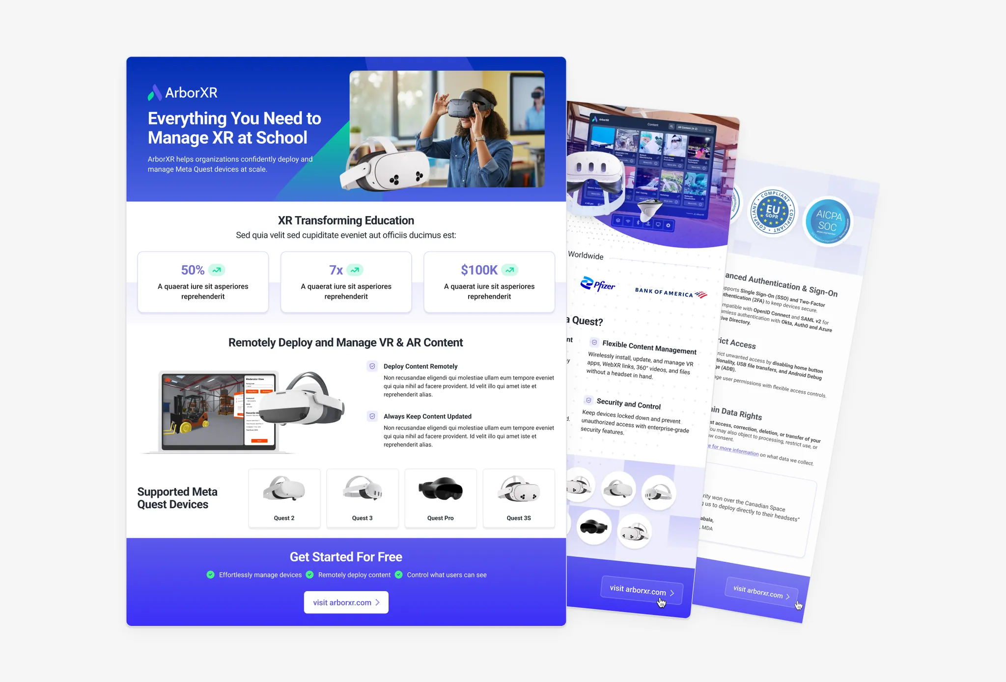 ArborXR — project screenshot