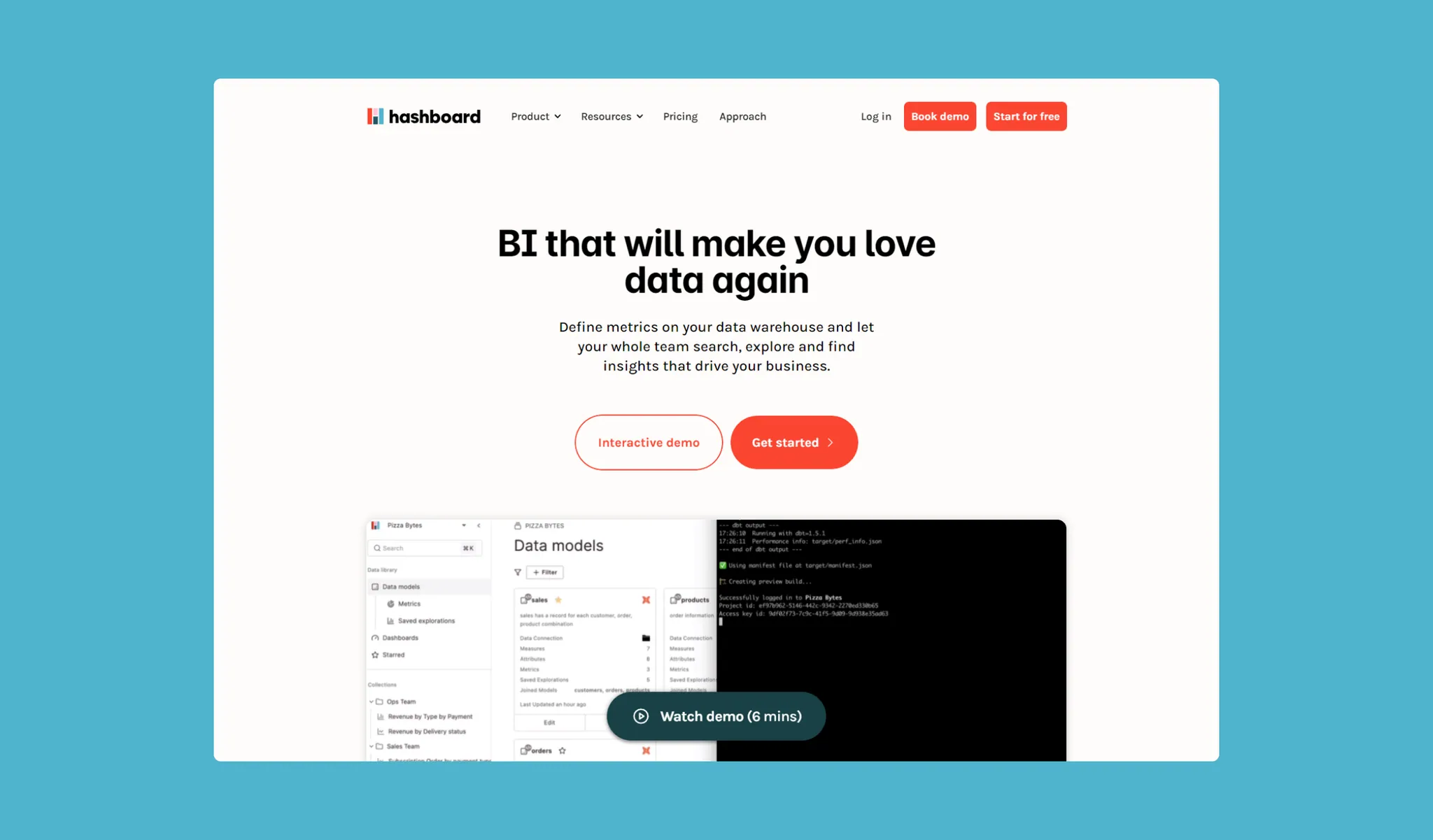 Hashboard — project screenshot