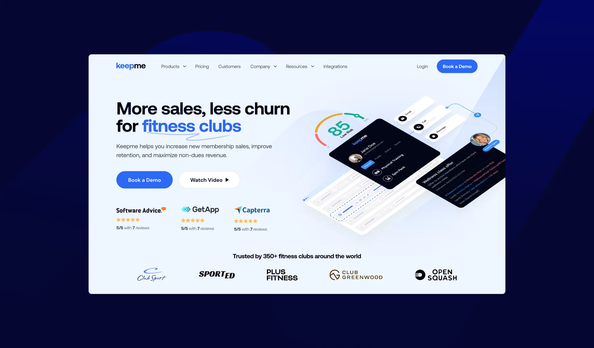 Keepme — project screenshot