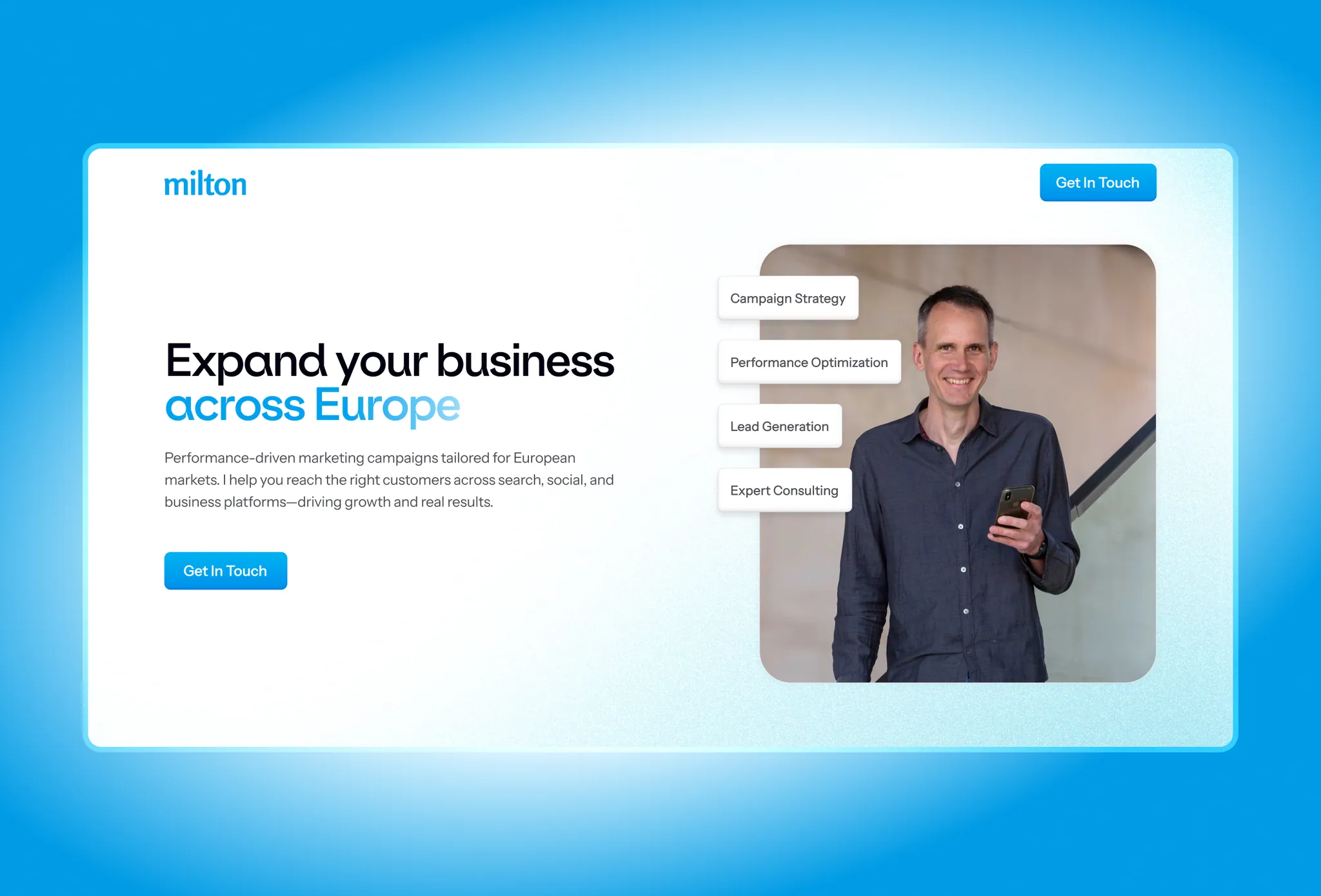 Milton Digital — project screenshot