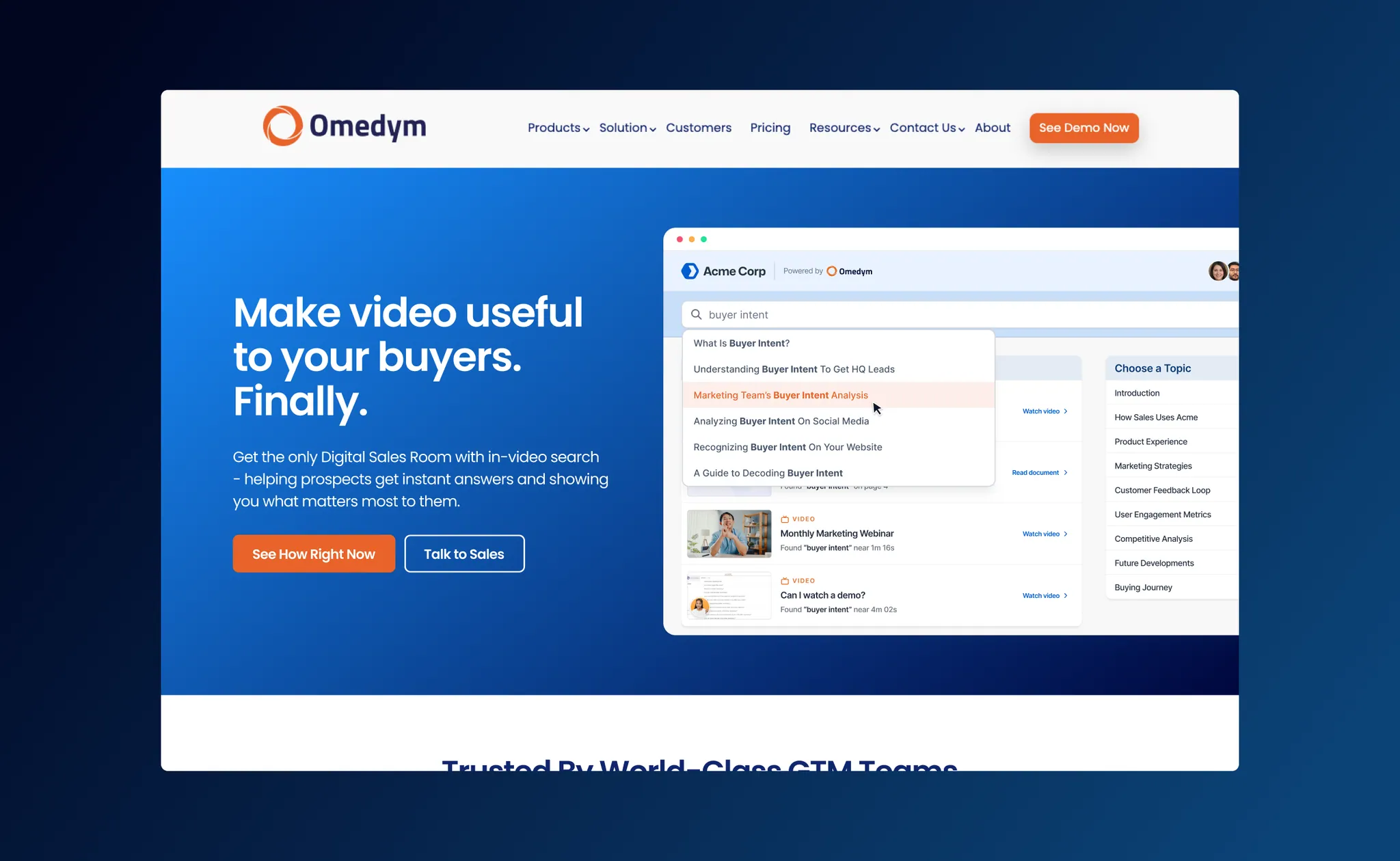 Omedym — project screenshot