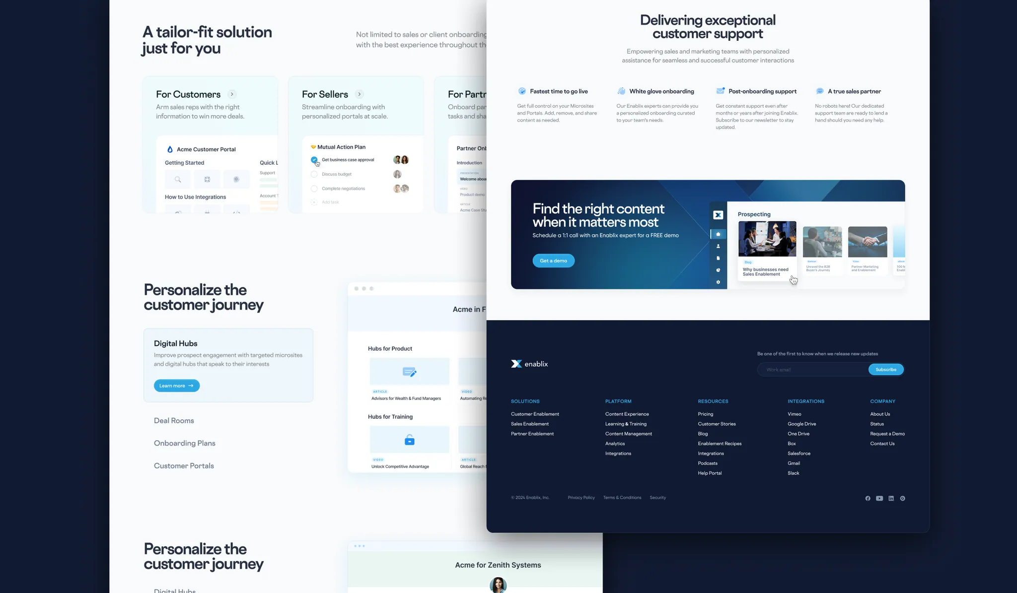 Enablix — project screenshot