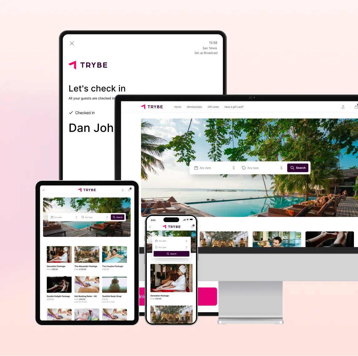 Trybe — project screenshot