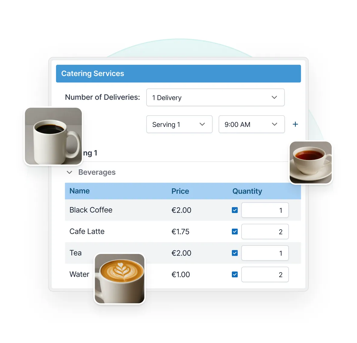Add-On Products — project screenshot