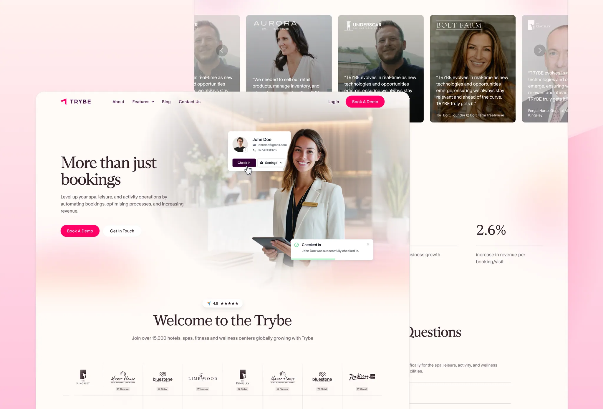 Trybe — project screenshot