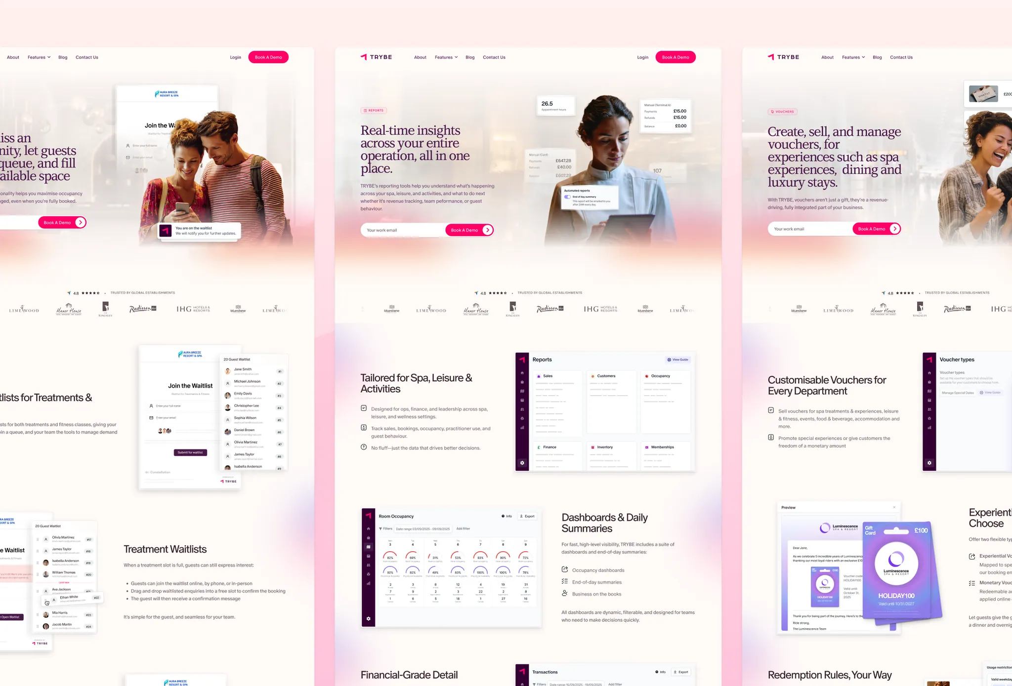 Trybe — project screenshot