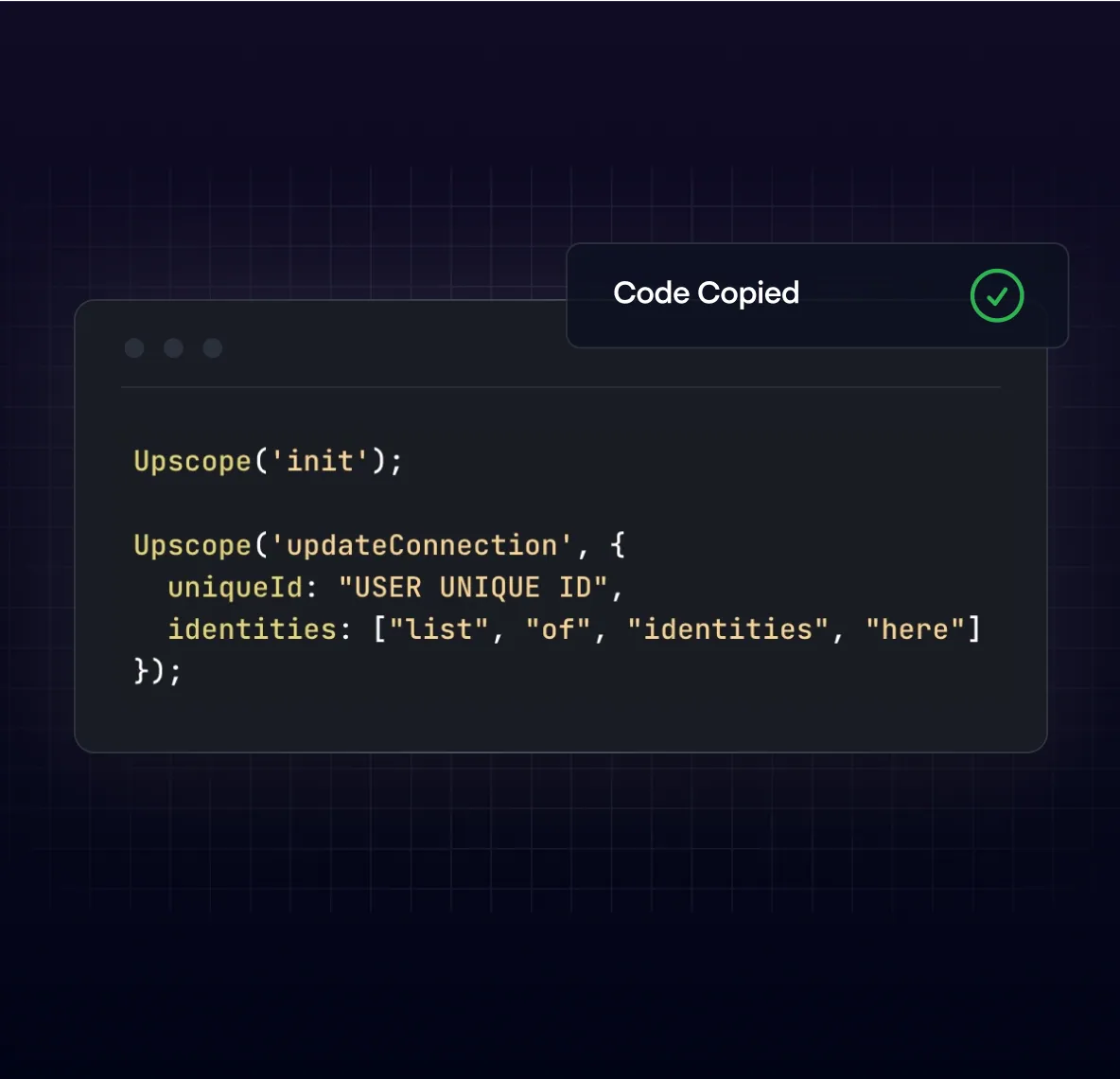 Upscope — project screenshot