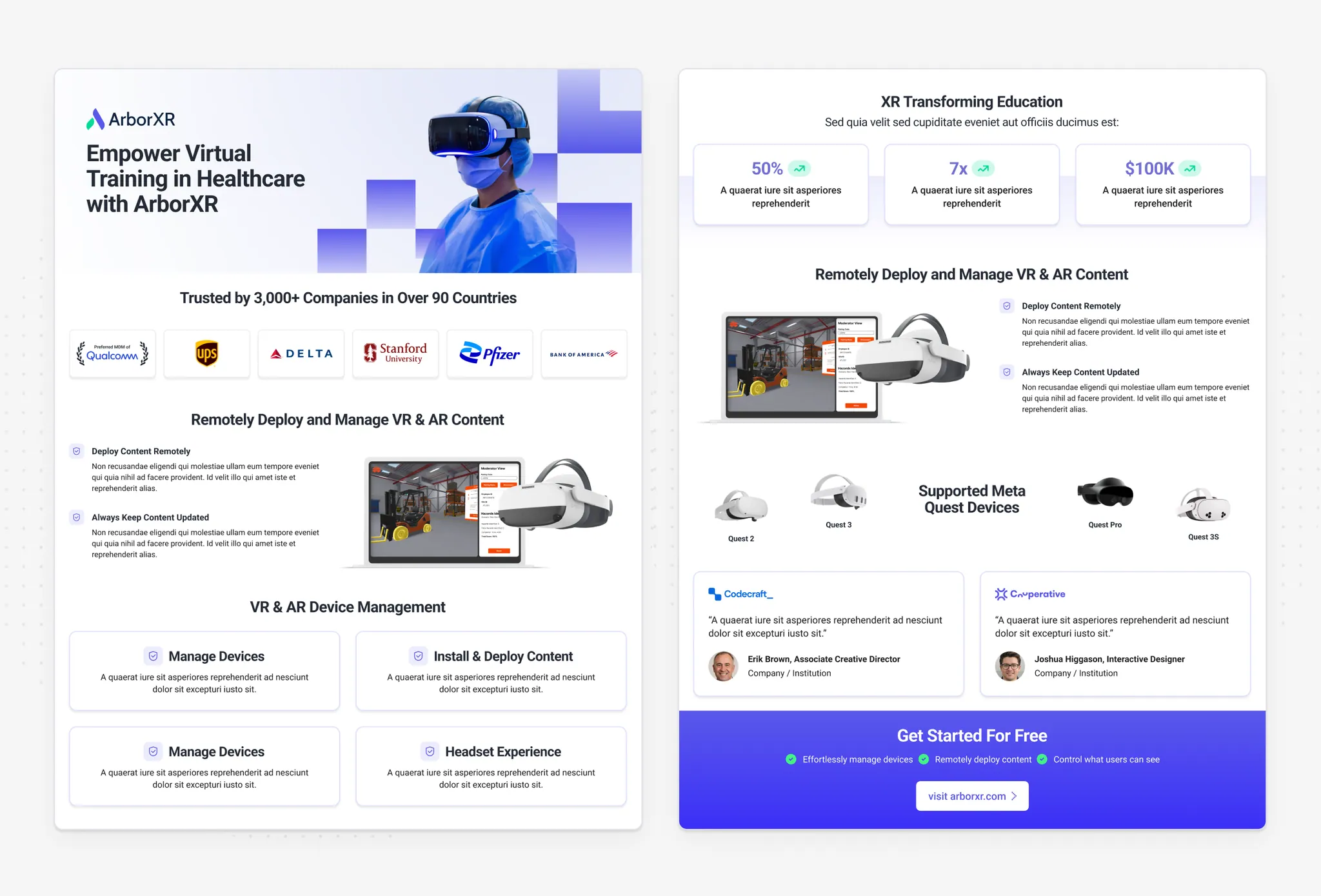 ArborXR — project screenshot