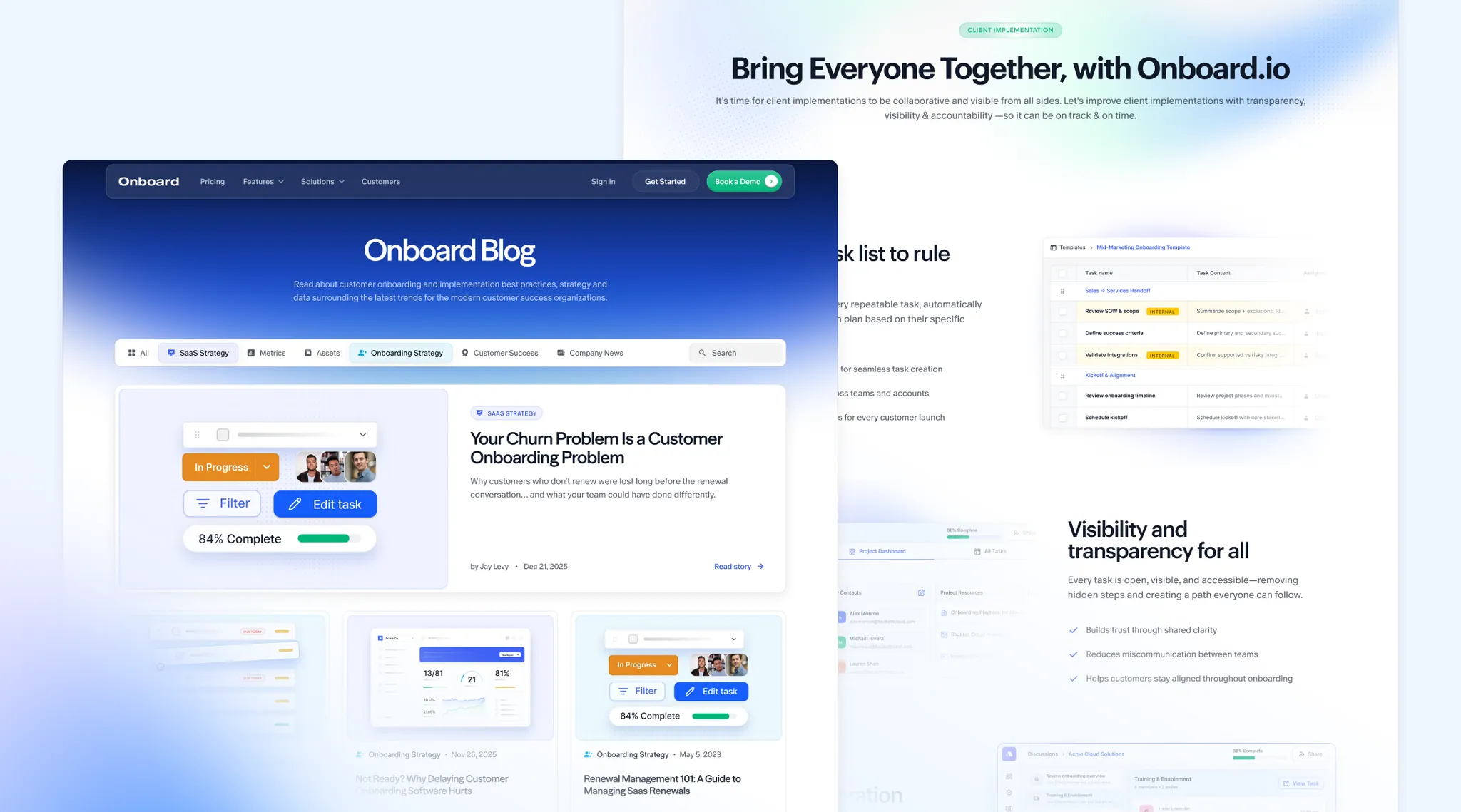 Onboard — project screenshot