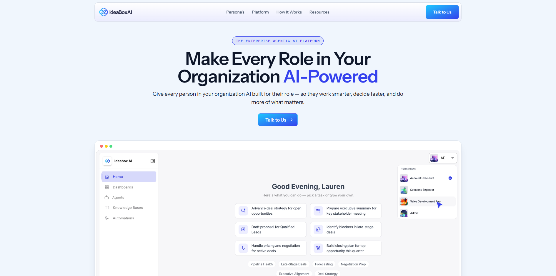 IdeaBoxAI — project screenshot