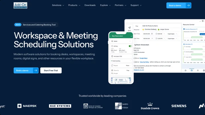 Add-On Products — project screenshot